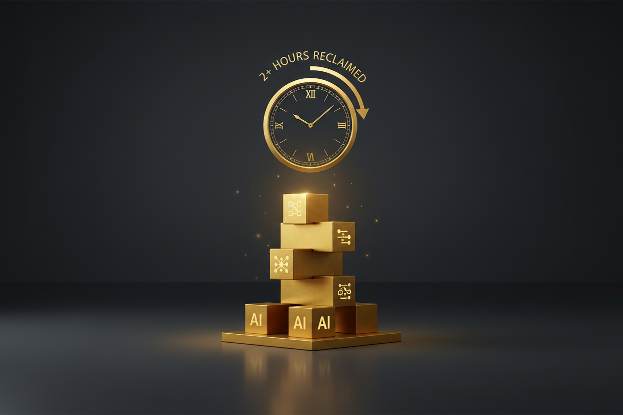 The AI Productivity Stack: How to Reclaim 2+ Hours Every Workday